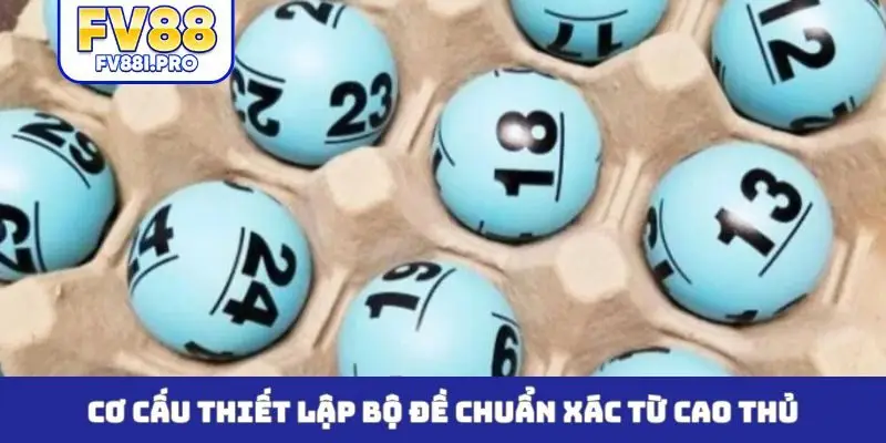 Cơ cấu thiết lập bộ đề chuẩn xác từ cao thủ