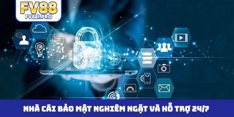 Nhà cái bảo mật nghiêm ngặt và hỗ trợ 24/7