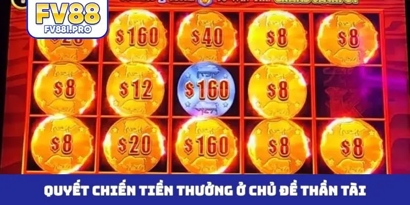 Quyết chiến tiền thưởng ở chủ đề thần Tài