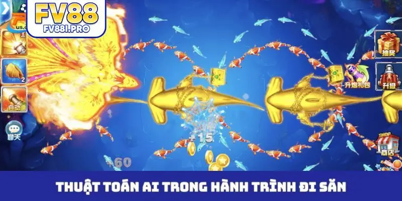 Thuật toán AI trong hành trình đi săn