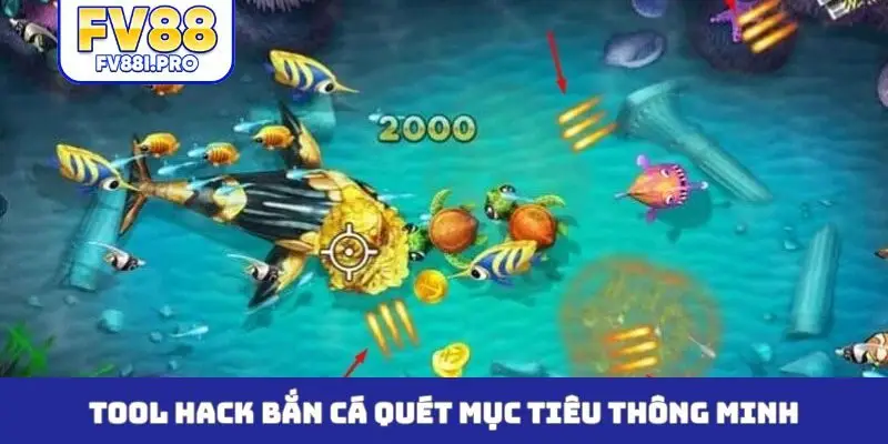 Tool hack bắn cá quét mục tiêu thông minh
